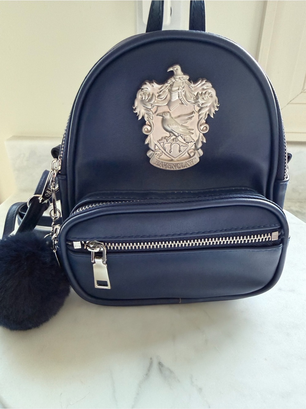Harry Potter Ravenclaw Crest Mini Navy Backpack Universal Studios
